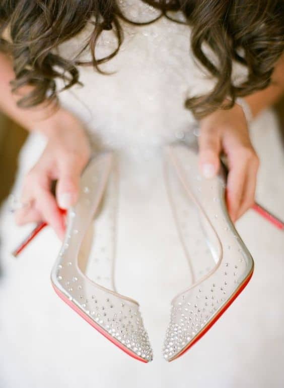 Christian Louboutin via Dear Pearl Flowers 